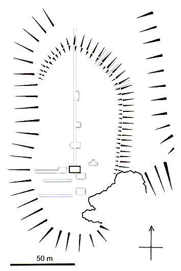 Grundriss Cetatea Cladova