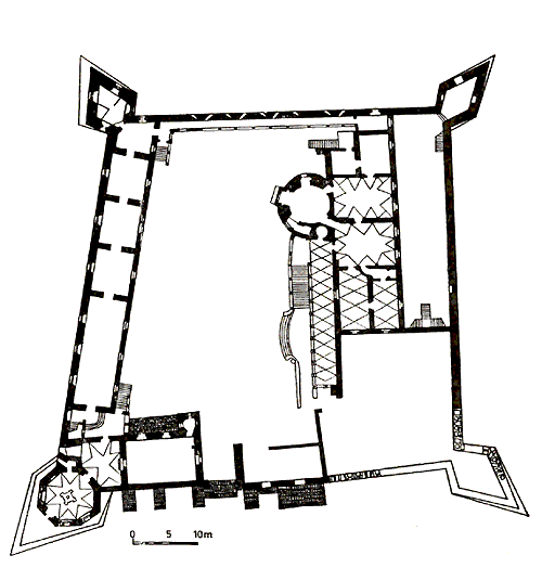 Grundriss Castelul Bethlen