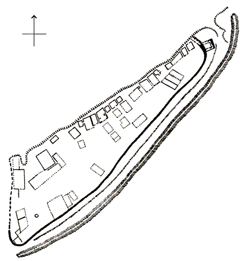 Grundriss Cetatea Zebernicului