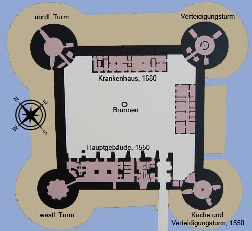 Grundriss Zitadelle