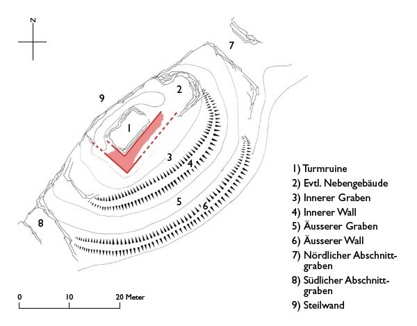 Grundriss älteres Wild-Eptingen