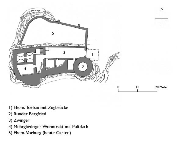 Grundriss Alt-Falkenstein