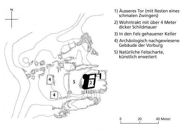 Grundriss Alt-Schauenburg