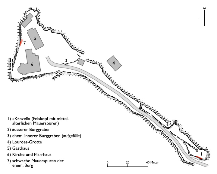 Grundriss Alt-Toggenburg