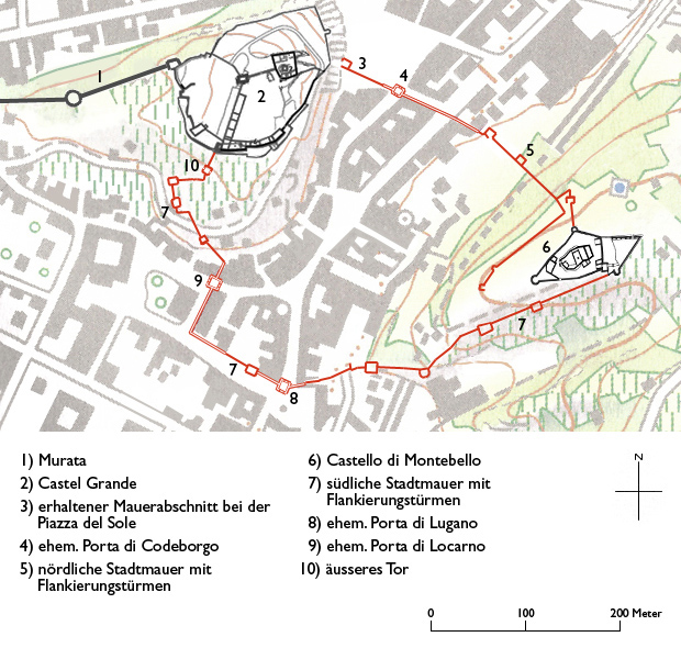 Grundriss Bellinzona