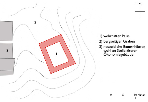 Grundriss Bernegg (Calfreisen)