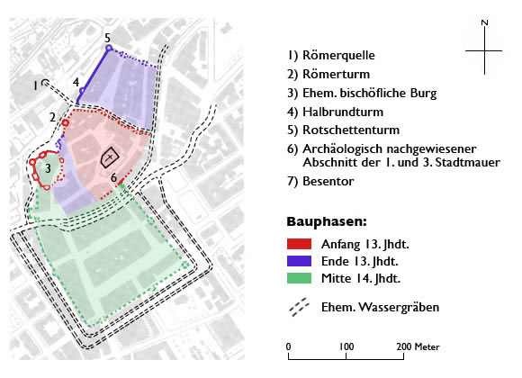 Grundriss Stadt Biel