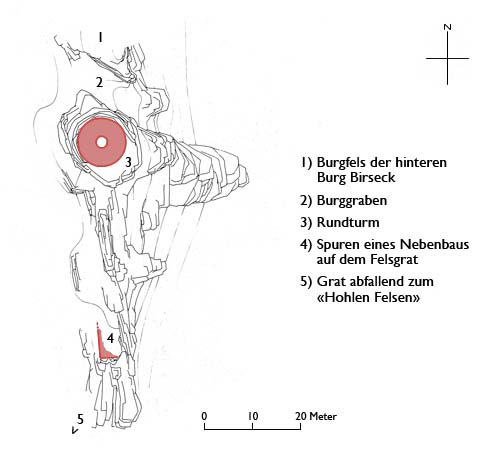 Grundriss Äussere Birseck