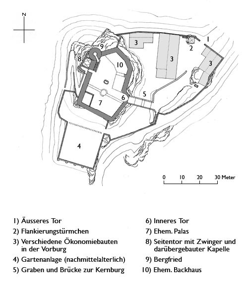 Grundriss Vordere Birseck