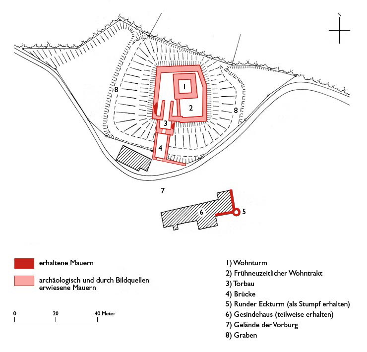 Grundriss Breitenlandenberg