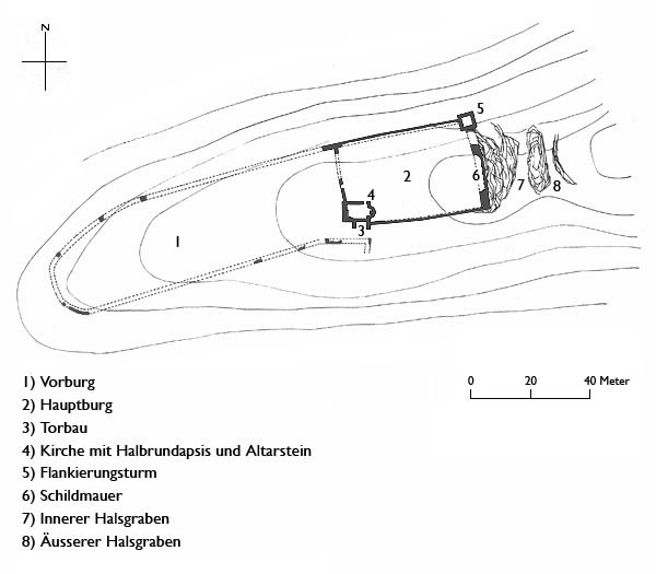 Grundriss Burghalden