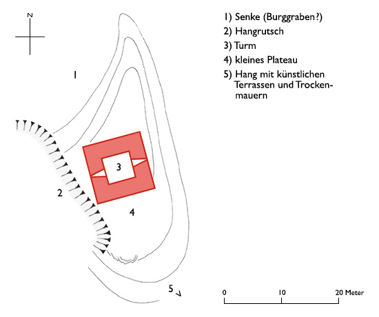 Grundriss Cartatscha