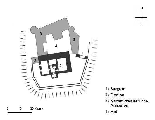 Grundriss Châtelard