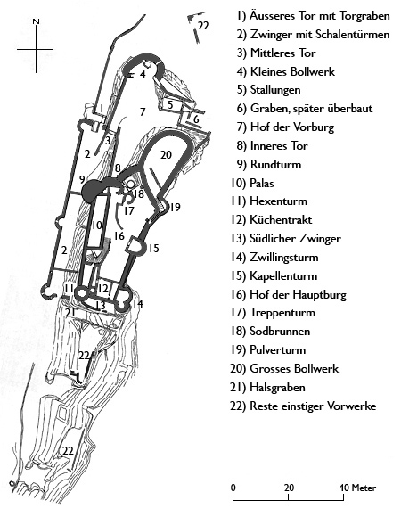 Grundriss Dorneck