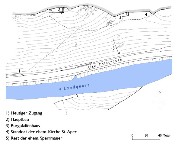 Grundriss Fracstein