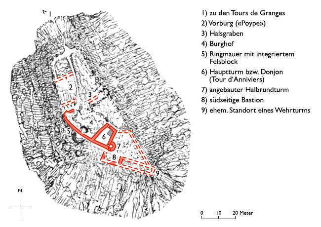 Grundriss Granges