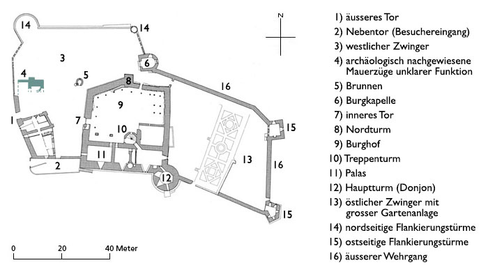 Grundriss Gruyères