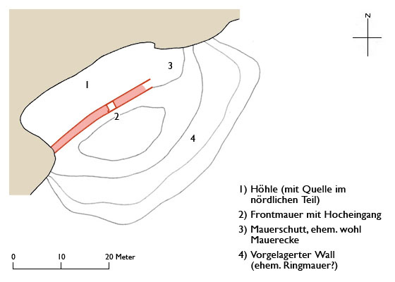 Grundriss Grottenstein