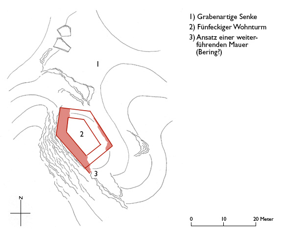 Grundriss Grüneck