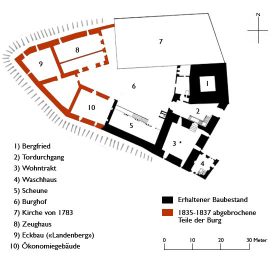 Grundriss Grüningen