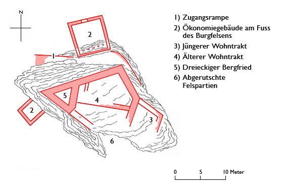 Grundriss Haldenstein