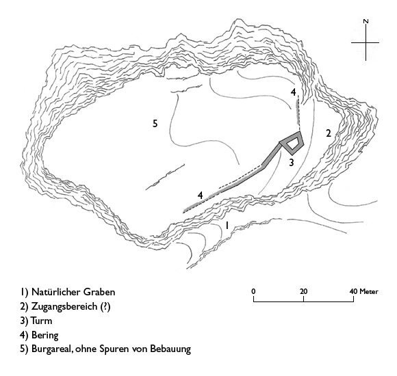 Grundriss Heidenberg