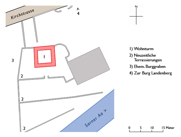 Grundriss Hexenturm