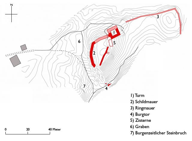 Grundriss Hohensax