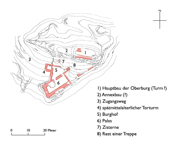 Grundriss jüngeres Wild-Eptingen