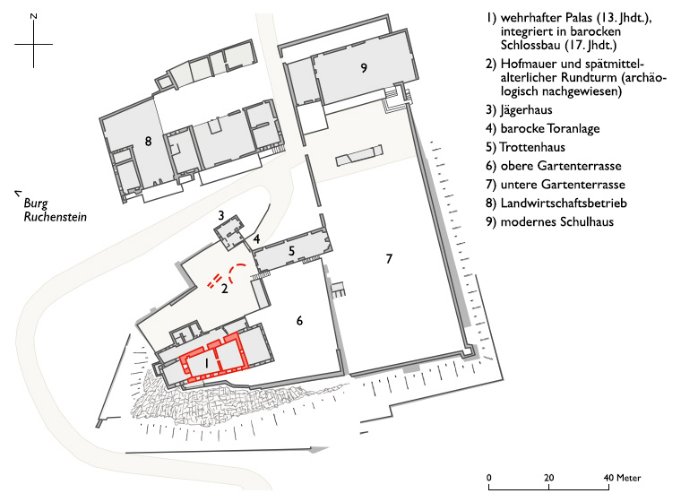 Grundriss Kasteln (AG)