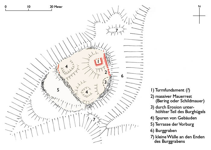 Grundriss Kienberg-Heidegg