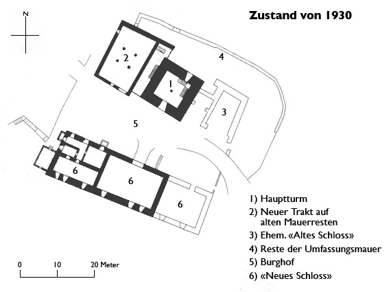 Grundriss Maienfeld (Brandis)