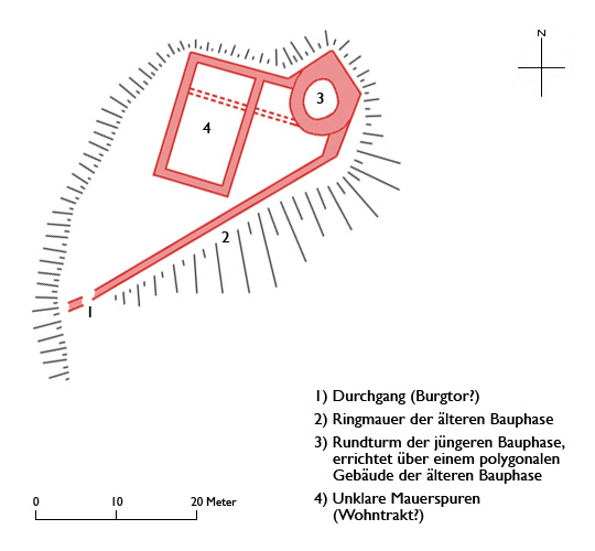 Grundriss Obere Mannenberg