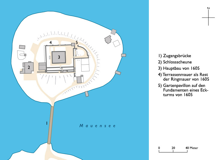 Grundriss Mauensee