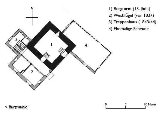 Grundriss Maur