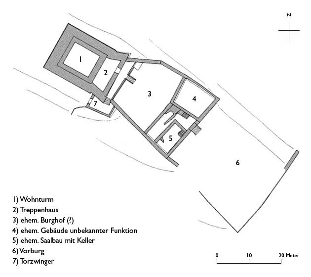 Grundriss Mörsburg