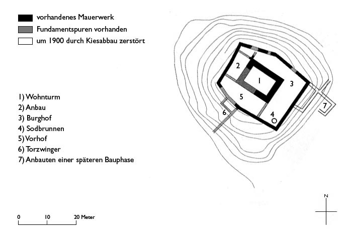 Grundriss Moosburg