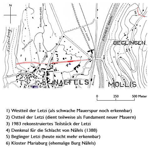 Grundriss Letzi Näfels