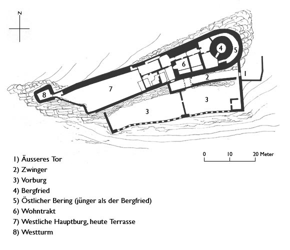 Grundriss Neu-Bechburg