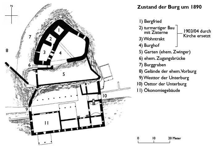 Grundriss Niedergösgen