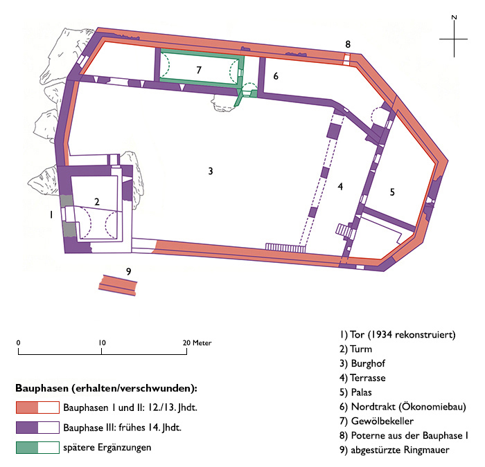 Grundriss Norantola