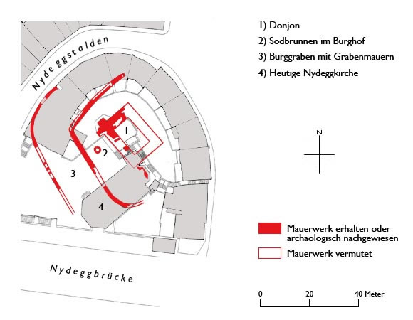 Grundriss Nydegg