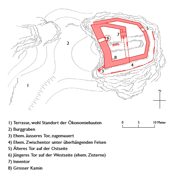 Grundriss Ober-Tagstein