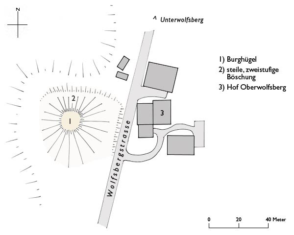 Grundriss Oberer Wolfsberg