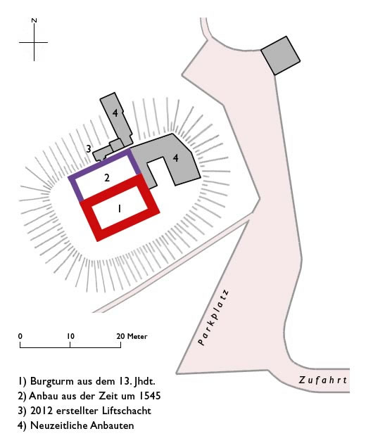 Grundriss Altstätten