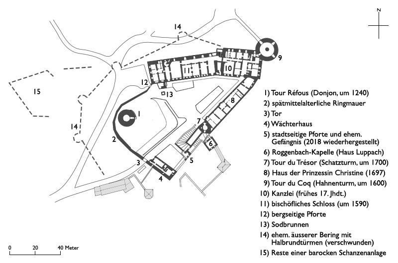 Grundriss Porrentruy