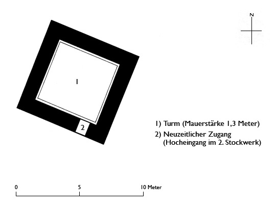 Grundriss Tuor la Praschun