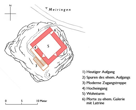 Grundriss Resti