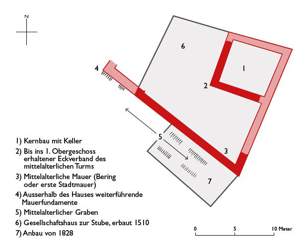 Grundriss Rheinau