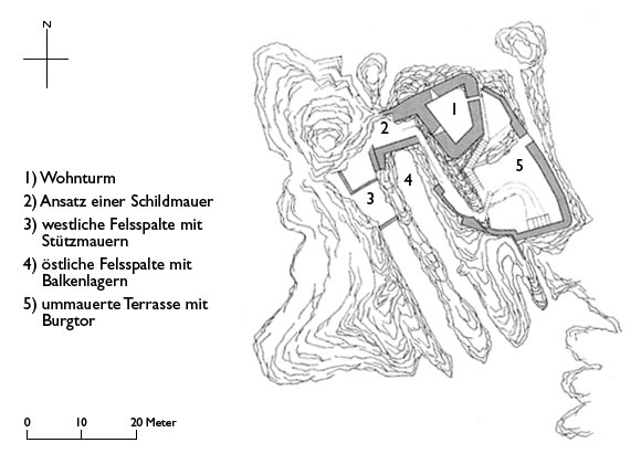 Grundriss Rifenstein